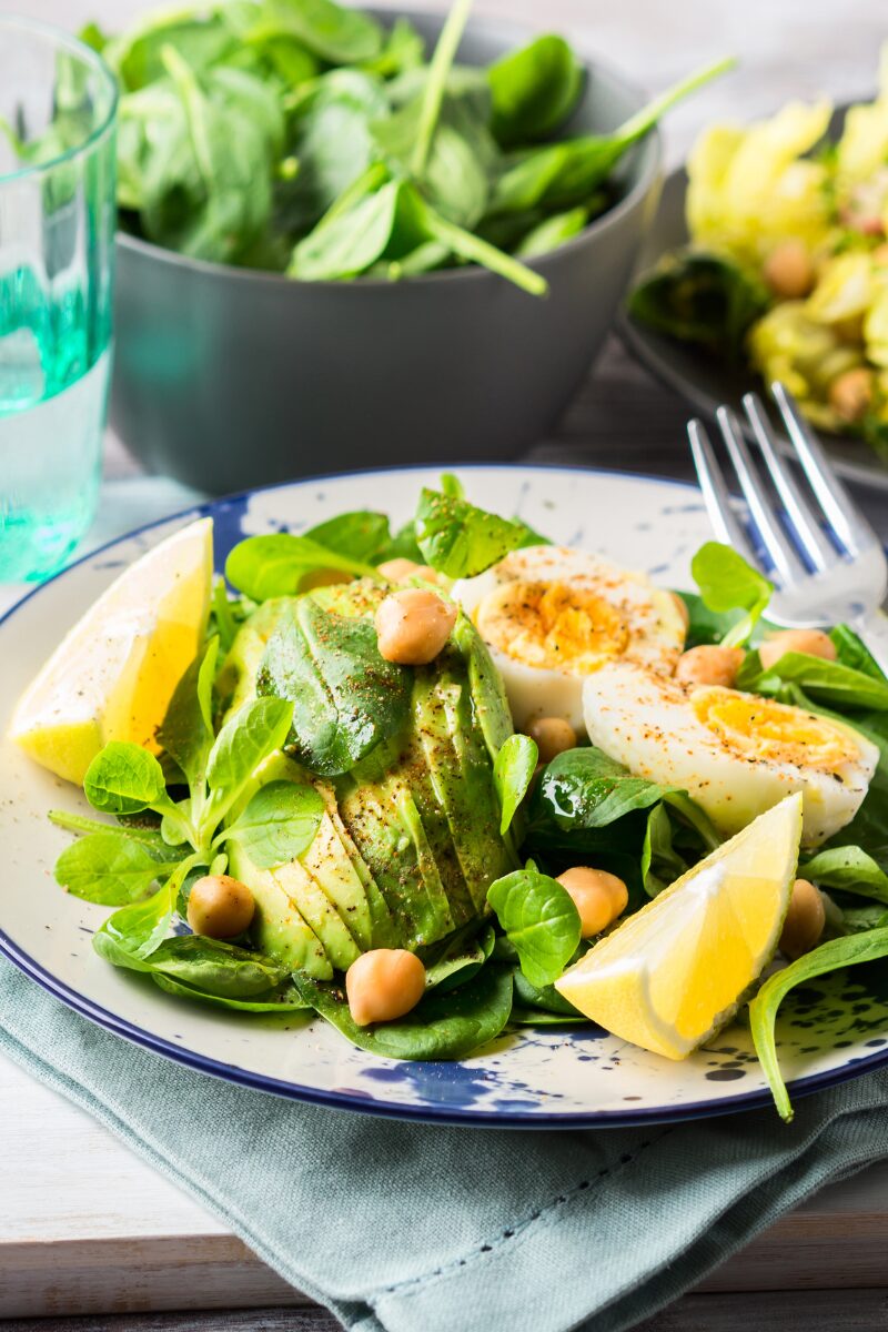 Best Avocado Spinach Salad